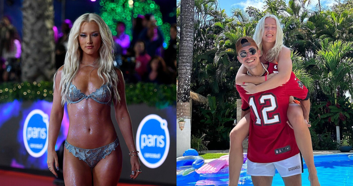 Vesta Lugg en la Gala de Viña 2023 y junto a su expareja Pablo Galdames