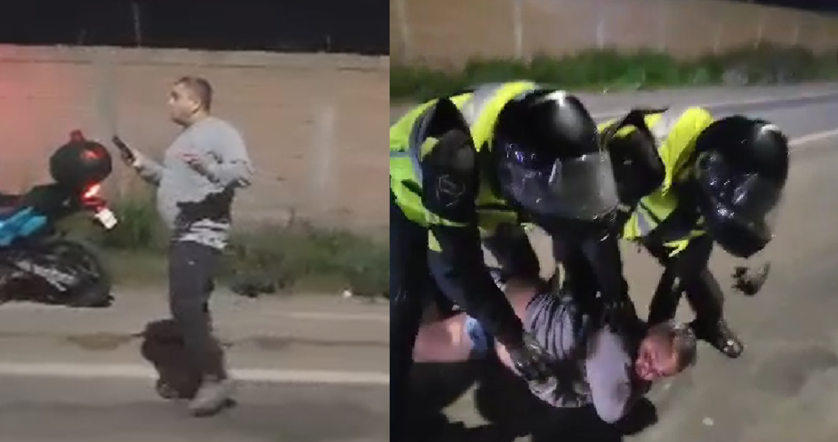 Surgen videos de los momentos previos a la muerte de hombre en una fiscalización en Calera de Tango