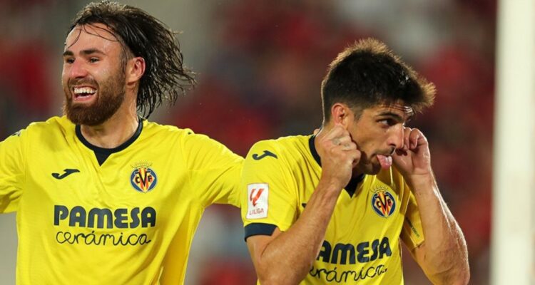 Ben Brereton debutó en La Liga en triunfo de Villarreal ante Mallorca