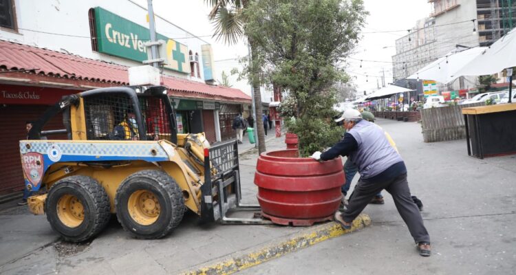 Operativo contra comercio ambulante en La Florida
