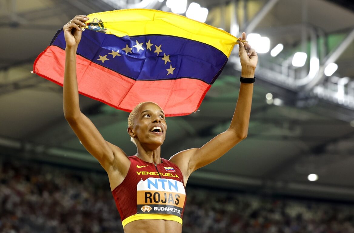 Yulimar Rojas ganó oro en Budapest 2023.