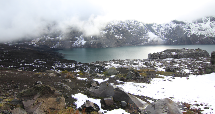 17 personas están aislados en el Parque Nacional Laguna Laja por crecida del Estero Pangue