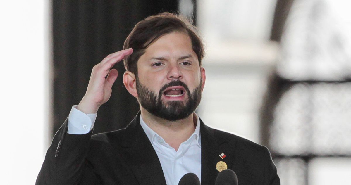Presidente Gabriel Boric dio un discurso en medio de los 50 años del Golpe de Estado del 11 de septiembre de 1973