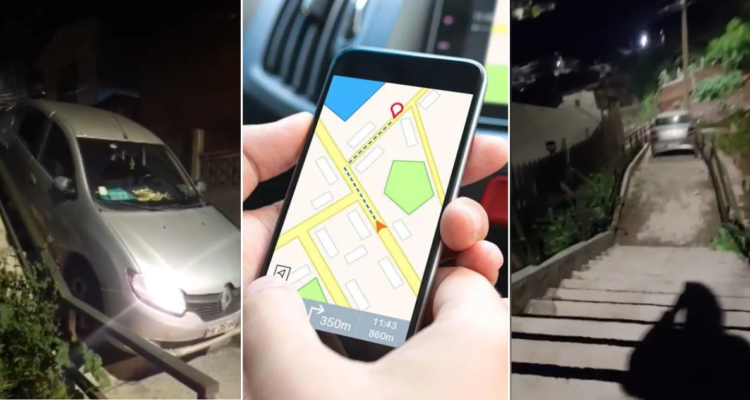 Accidente por falla de GPS en San Antonio