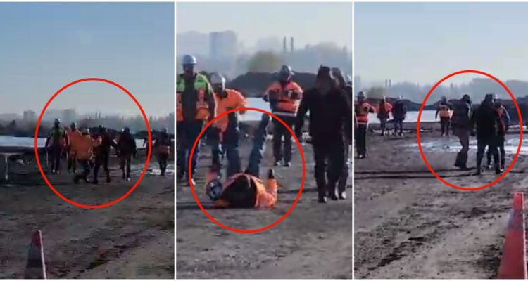 Agresión a trabajador en Puente Ferroviario