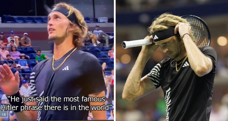 Alexander Zverev detuvo su duelo del US Open por gritos nazis del público.