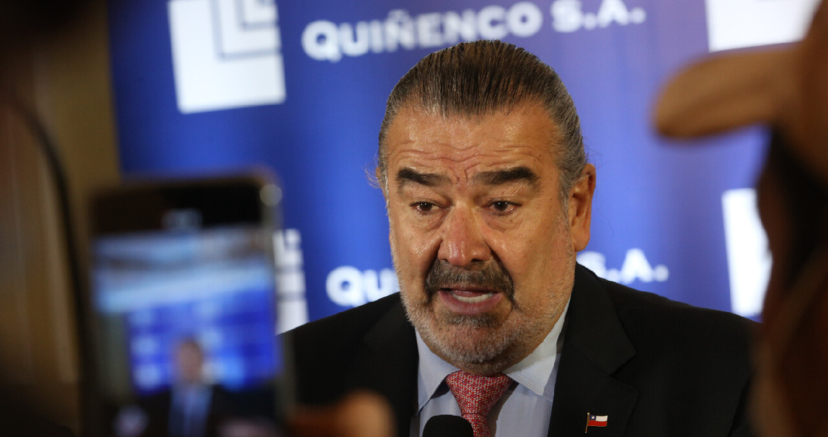 Andrónico Luksic en la junta ordinara de accionistas de Quiñenco de 2022