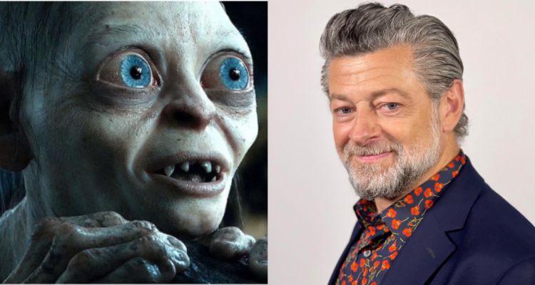 Andy Serkis en su papel como Gollum del Señor de Los Anillos
