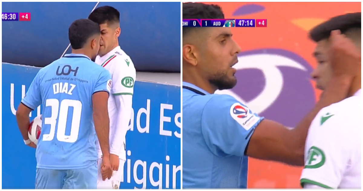 Antonio Díaz expulsión O’Higgins Audax