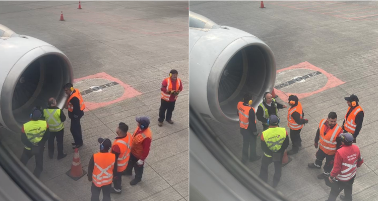 Avión de Latam desde Concepción a Santiago debió regresar de emergencia por problema en motor