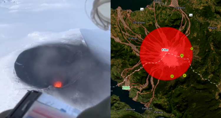 Volcán Villarrica: gremios gastronómicos reportan impacto negativo en el turismo tras Alerta Naranja