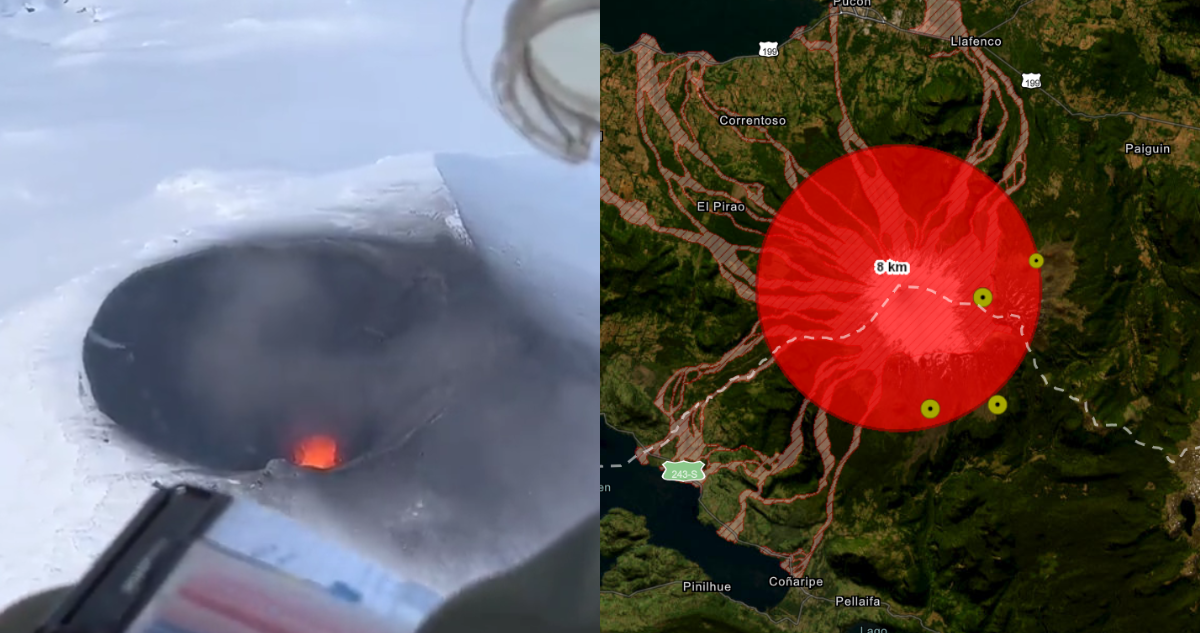 Volcán Villarrica: gremios gastronómicos reportan impacto negativo en el turismo tras Alerta Naranja