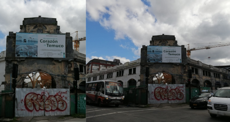 Por incumplimiento: municipio termina contrato con empresa encargada de obras de mercado en Temuco