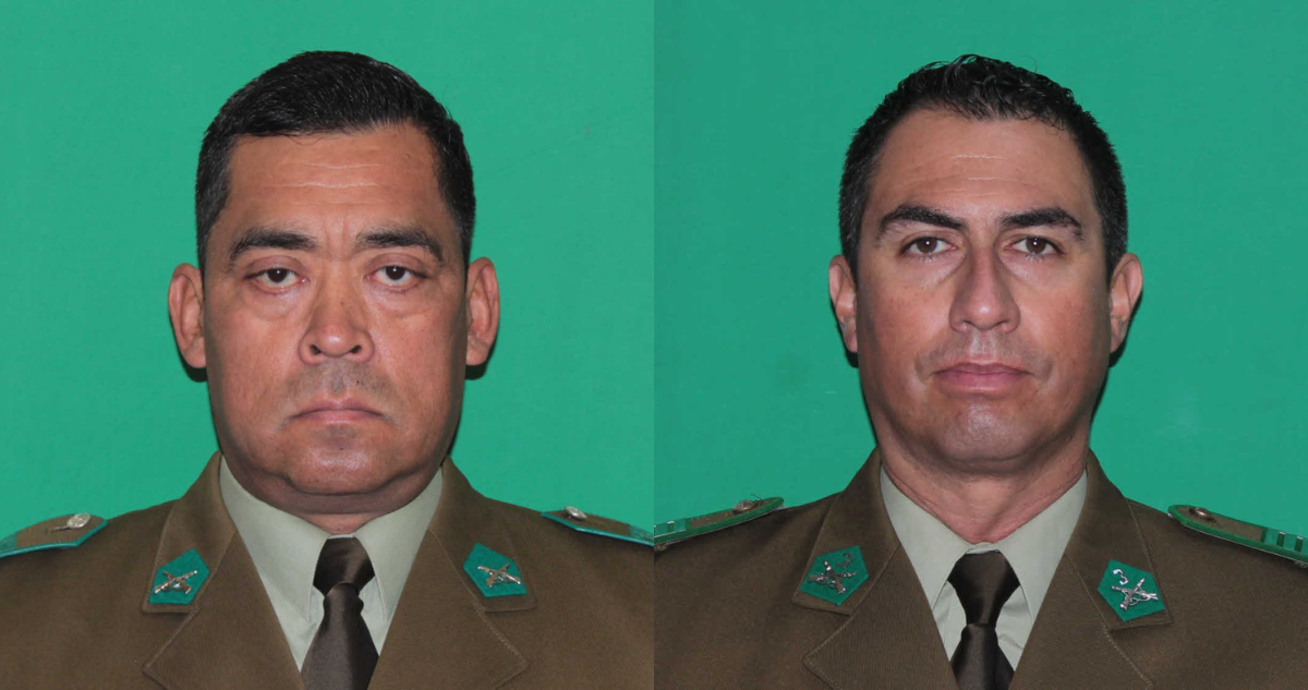 Ambos con 2 hijos y más de 20 años de servicio: los carabineros muertos en persecución en Calle Larga