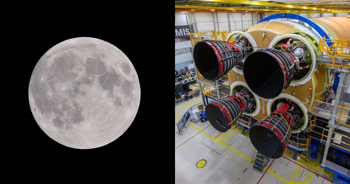 Alistan motores del cohete que llevará humanos a la Luna después de más de 50 años: ¿Cuándo despega?