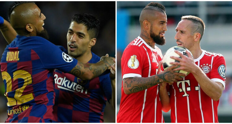 Arturo Vidal apoyo cracks lesión