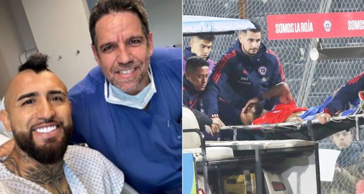 Arturo Vidal, emocionado por respaldo de hinchas tras ser operado