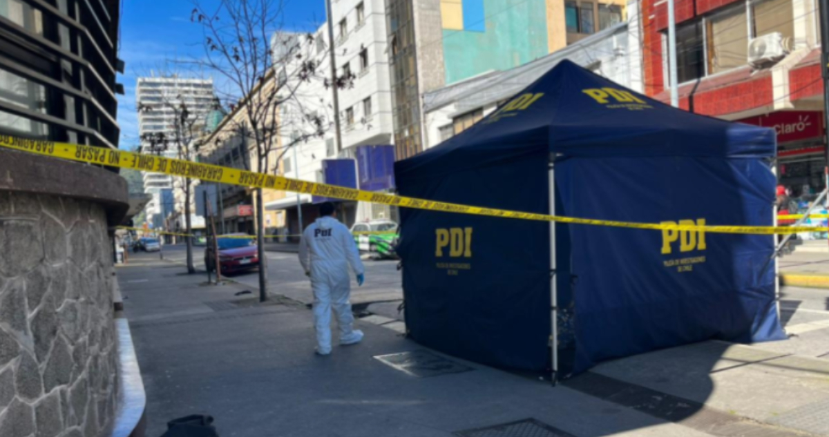 Detienen a presunto autor de asesinato en pleno centro de Concepción ocurrido a fines de agosto