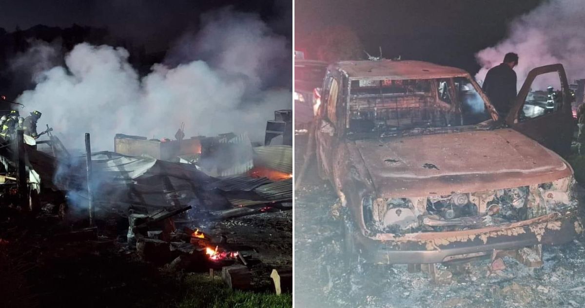 ataque incendiario