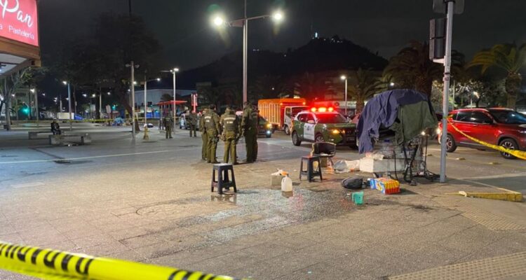 Buscan a sujetos que balearon a un vendedor ambulante en Recoleta