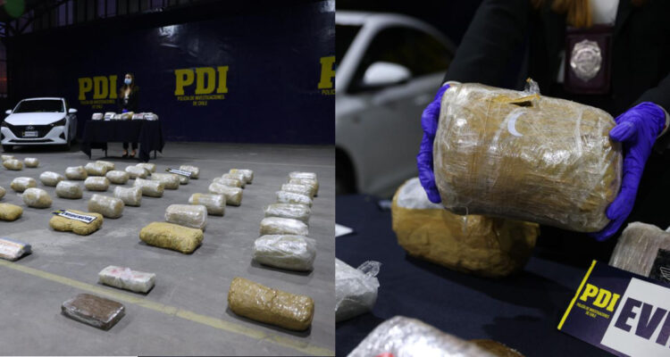 Desarticulan banda traficante que operaba según calendario lunar: traían drogas del extranjero a la RM