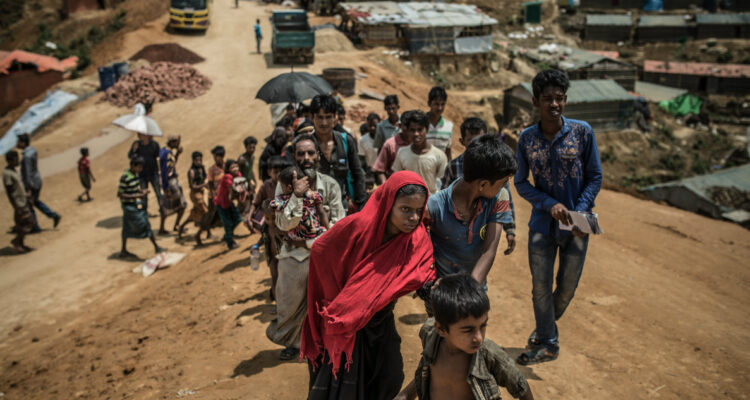 Comunidad rohingya refugiada en Bangladesh