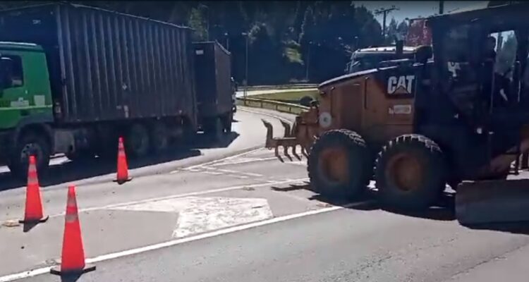 Bloquen ruta de Collipulli