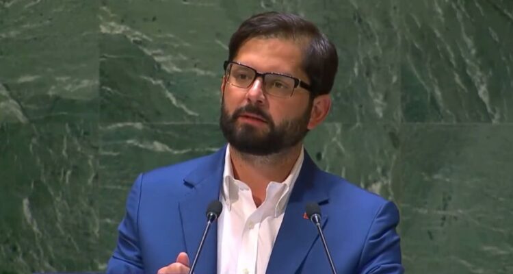 Boric apunta contra “sectarismos”, régimen de Ortega y “sanciones unilaterales” de EE.UU. ante la ONU