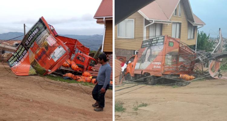 camión repartidor gas