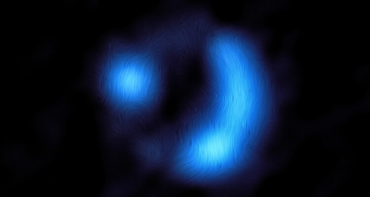 ALMA obtiene la detección más lejana del campo magnético de una galaxia a 11 mil millones de años