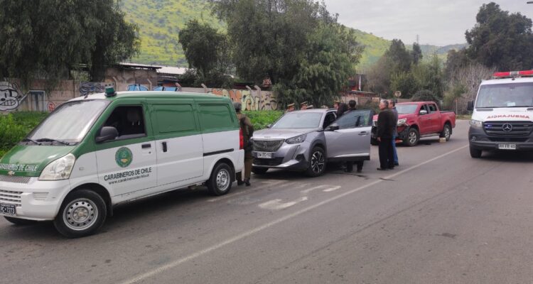 Carabinera balea a delincuentes que intentaron atropellarla en Quilicura tras tour delictual
