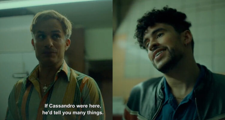 Nuevo adelanto de “Cassandro” muestra coqueta escena entre Bad Bunny y Gael García Bernal