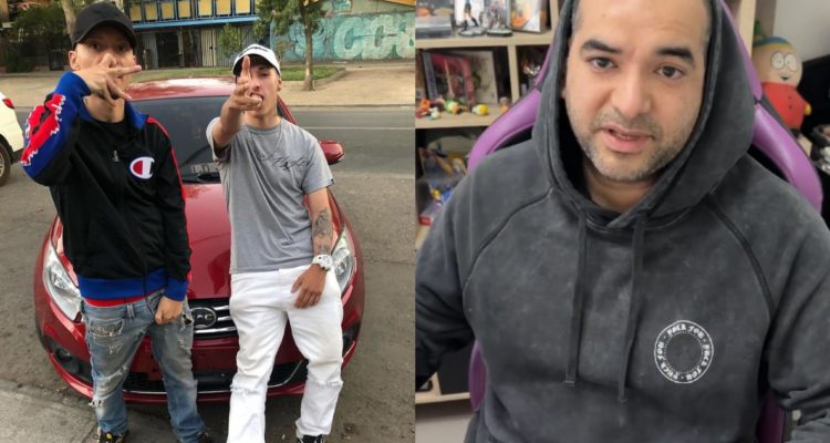 Pailita junto a Galee Galee y César Huispe también conocido como Cesarito