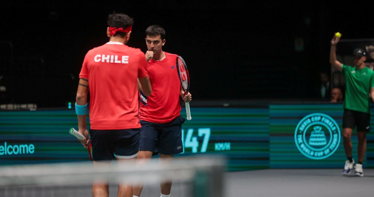 Chile barrió a Suecia en llave de Finales de Copa Davis.