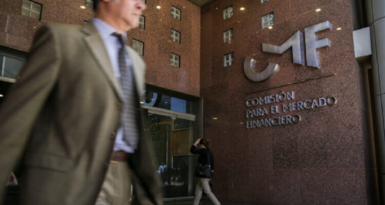 Frontis de la Comisión para el Mercado Financiero