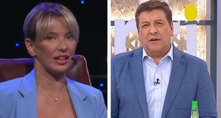 Claudia Schmidt arremetió contra Julio César Rodríguez y aseguró que el animador inventaba supuestos romances para que hablara de él en SPQ.