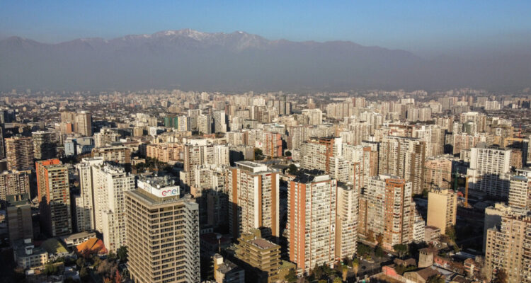 Vista aérea de santiago