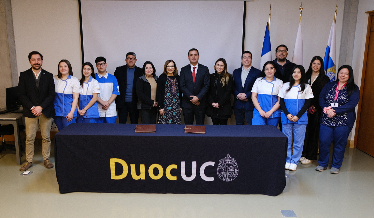 Convenio entre municipio de Nacimiento y Duoc UC CMPC