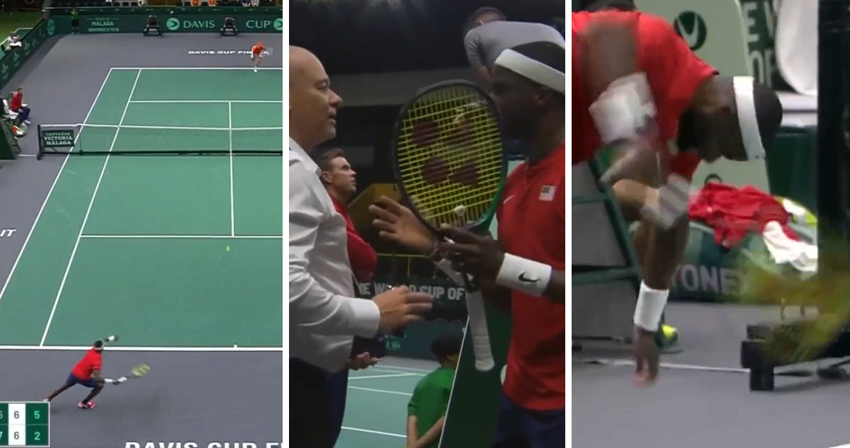 Frances Tiafoe regaló llave de Copa Davis ante Países Bajos.