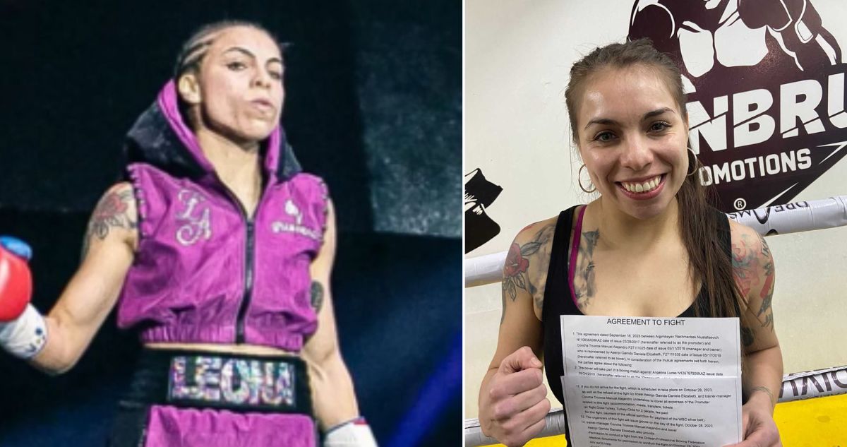Daniela Leona Asenjo quiere seguir ganando títulos mundiales de boxeo para Chile