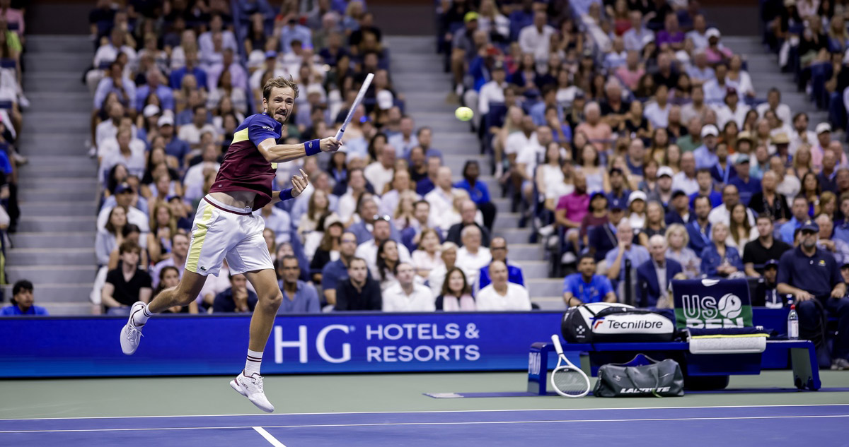 Daniil Medvedev se metió en la final del US Open 2023.