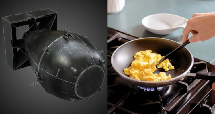 “De la bomba atómica a la cocina”: por qué no debes usar teflón para cocinar