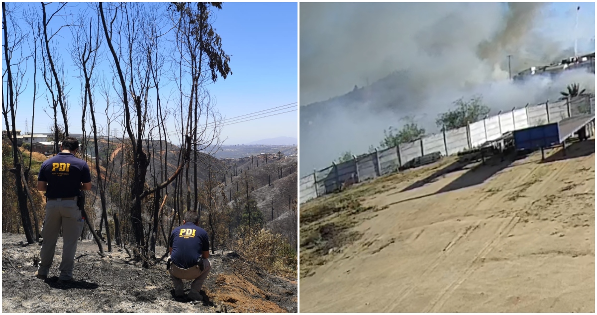 Detenido por su presunta responsabilidad en mega incendio de viña del mar