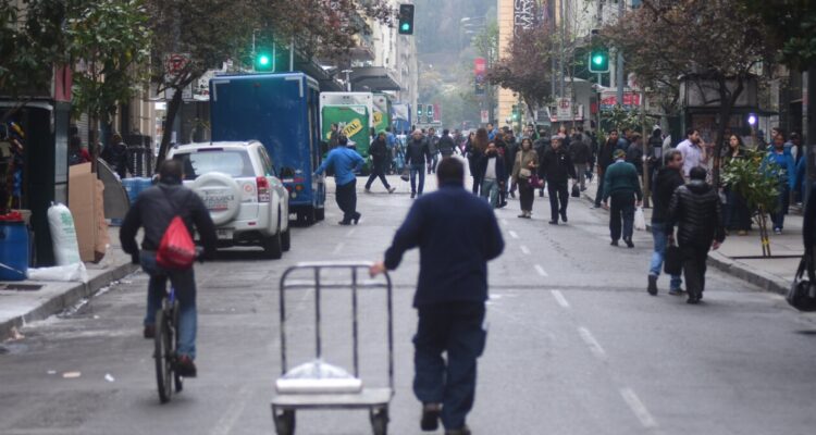 Una calle del centro de Santiago permanecerá cerrada este viernes por Día Nacional Sin Auto