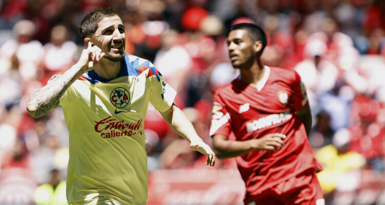 Diego Valdés volvió a ser figura en el América mexicano.