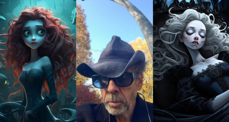 Tim Burton por IA que replica sus obras: “Es como un robot tomando tu humanidad”