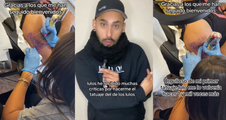 Seguidor de Gran Hermano se tatuó a la “Familia Lulo”: fue duramente criticado en redes sociales