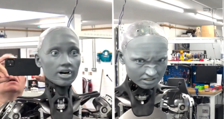 Robot humanoide incomoda a Internet tras reconocerse en espejo: “¿Acaso no han visto Terminator?”