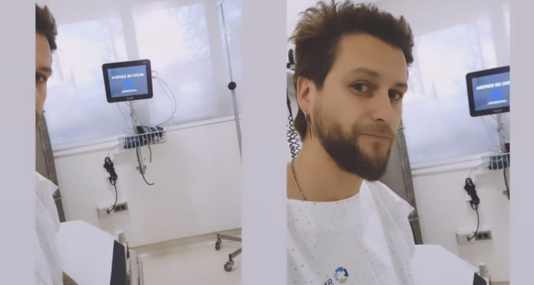 “Tuve que entrar a reparación”: Video de Jean Philippe Creton en bata clínica preocupa a seguidores