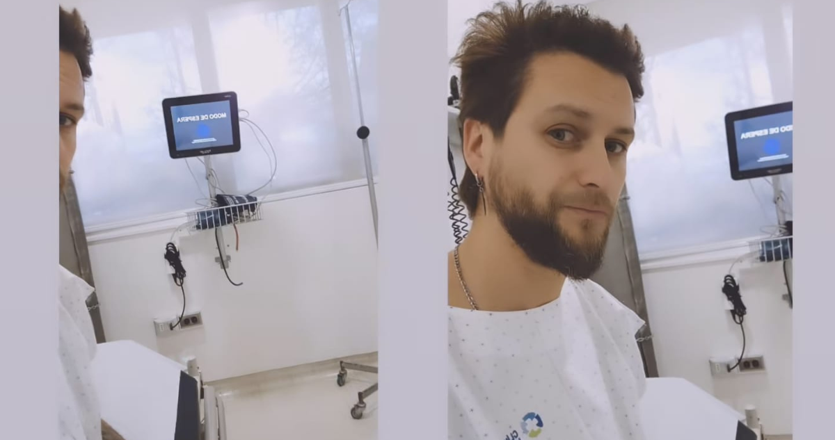 “Tuve que entrar a reparación”: Video de Jean Philippe Creton en bata clínica preocupa a seguidores